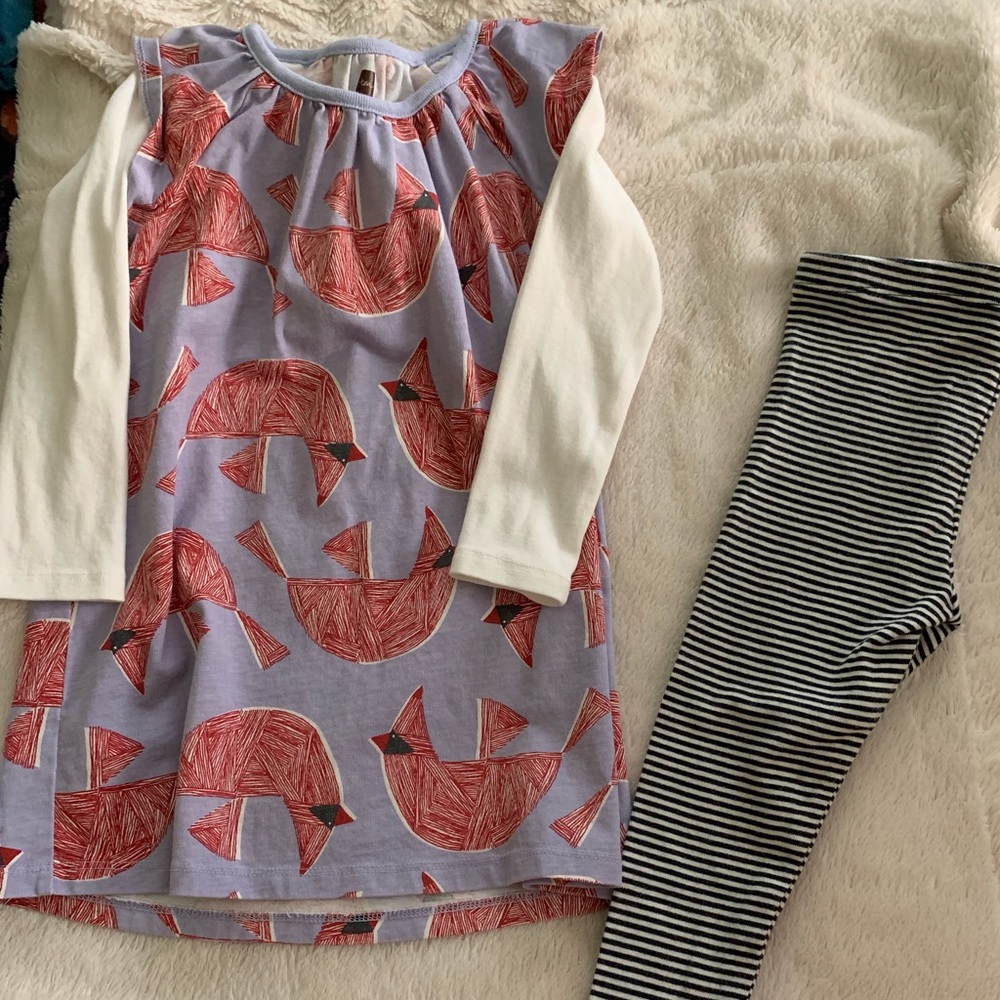 Cardinal set with leggings